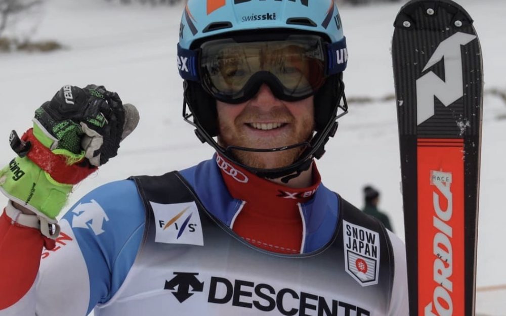 Reto Schmidiger kehrt im Weltcup zum Riesenslalom zurück. – Foto: zvg / Instagram