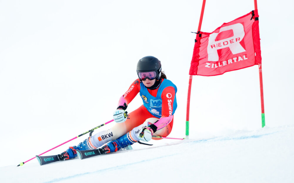 Janine Schmitt figuriert im Aufgebot für die Weltcup-Rennen von St. Moritz. – Foto: GEPA pictures