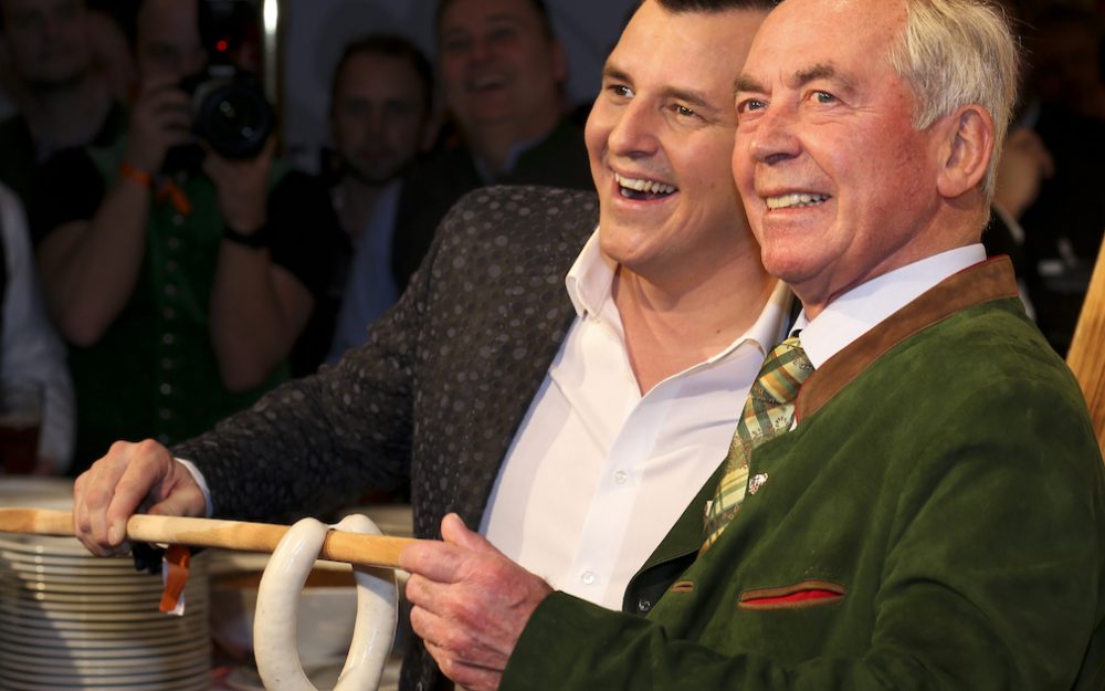 Karl Schranz - hier anlässlich der Weisswurstparty im Rahmen der Hahnenkamm-Rennen 2018 – feiert Geburtstag. – Foto: GEPA pictures