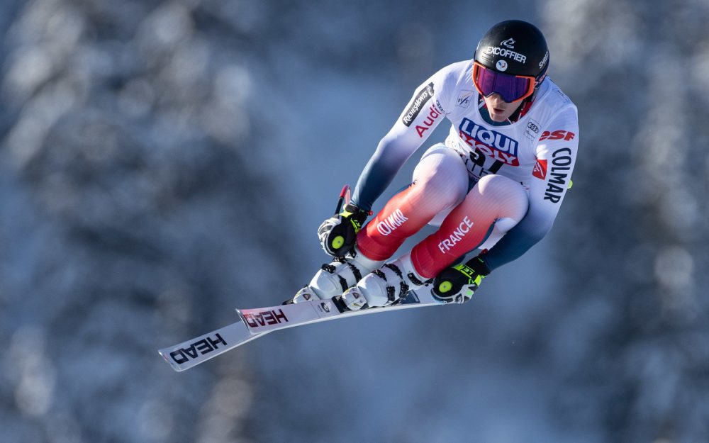 Victor Schuller gewinnt die zweite EC-Abfahrt in Orcieres (FRA). – Foto: GEPA pictures