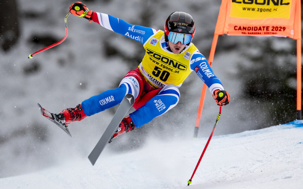 Victor Schuller (hier in Val Gardena) hört auf.  – Foto: GEPA pictures