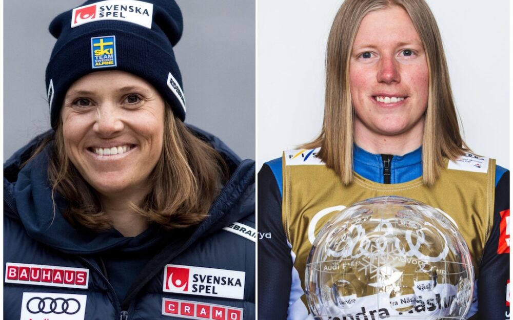 Sara Hector und Sandra Naeslund nominiert Sara Hector (links) und Sandra Naeslund sind in Schweden für die Auszeichnung "Sportlerin des Jahres" nominiert. – Fotos: GEPA pictures