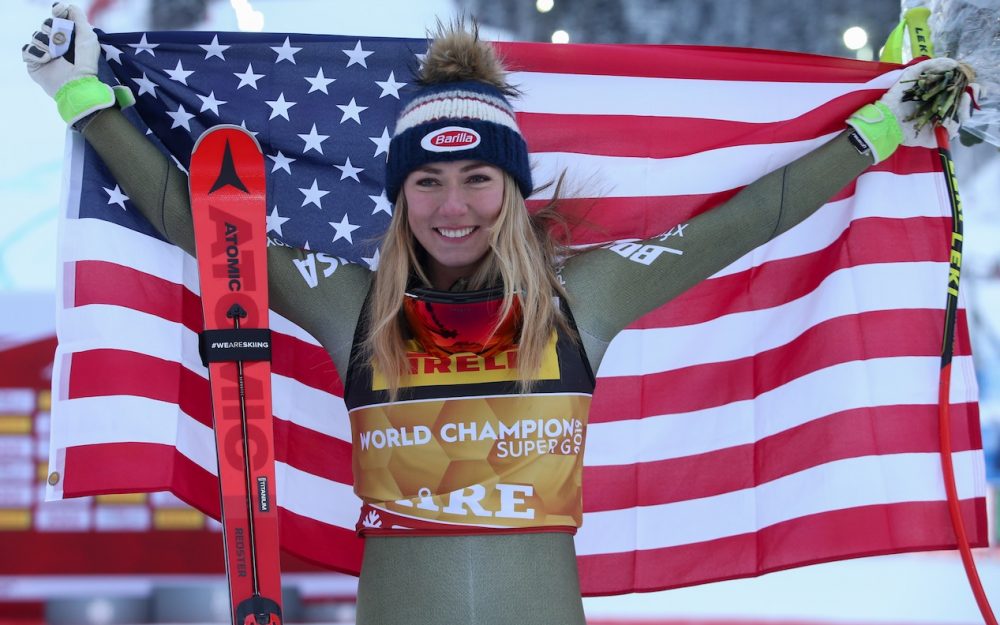 Mikaela Shiffrin geht ihren Weg. – Foto: GEPA pictures