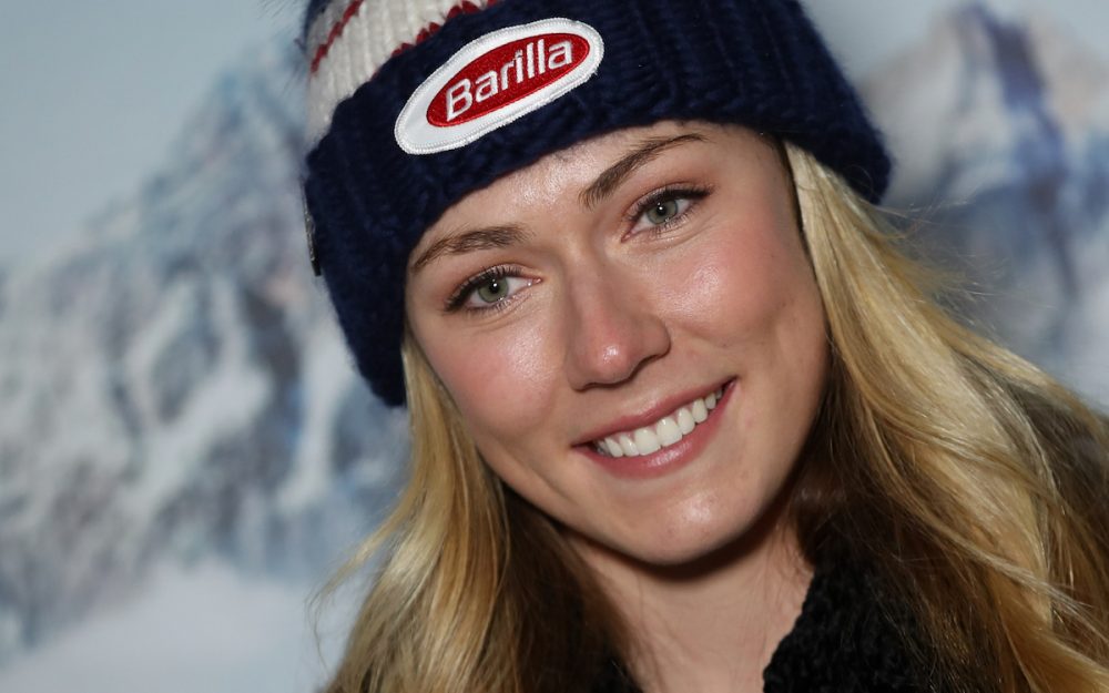 Mikaela Shiffrn liegt nach dem 1. Lauf des Riesenslaloms von Maribor in Führung. – Foto: GEPA pictures