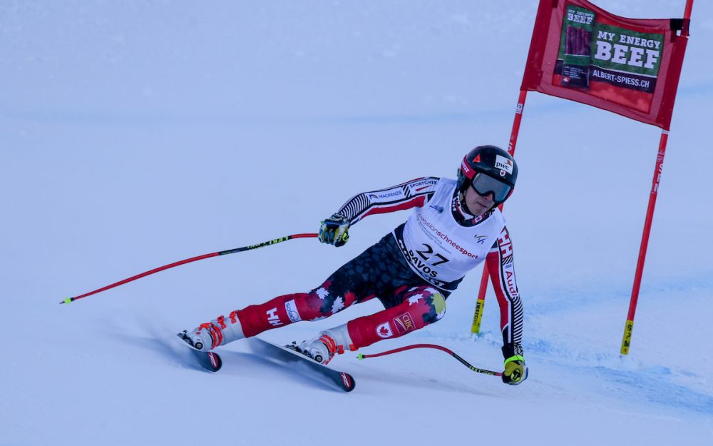 Simon Fournier, hier anlässlich der Junioren-WM in Davos, startet in Levi zu seinem ersten Weltcup-Rennen. – Foto: GEPA pictures