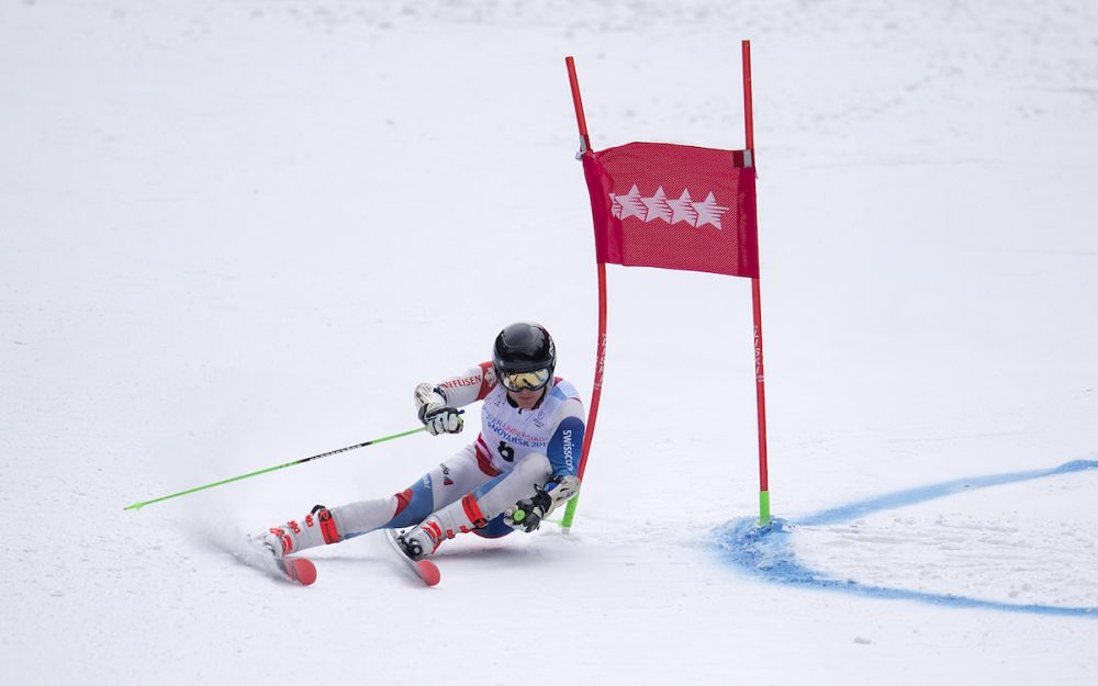 Livio Simonet auf dem Weg zur Bronzemedaille. – Foto: Swiss University Sports / Maria Schmid