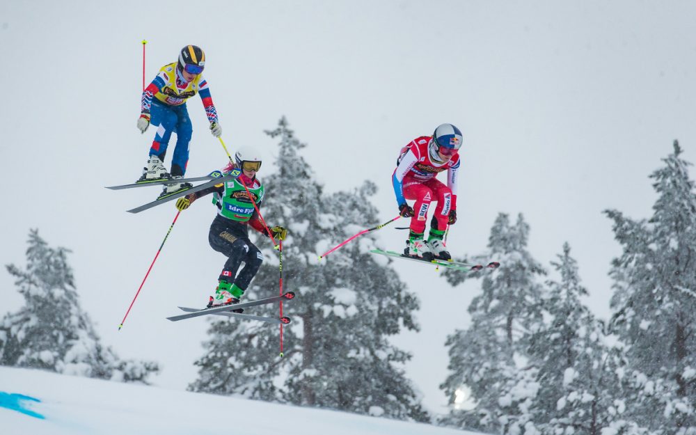 Spektakel auf der Piste: wird Skicross bald in die Familie der Alpin-Skirennen integriert? – Foto: GEPA pictures