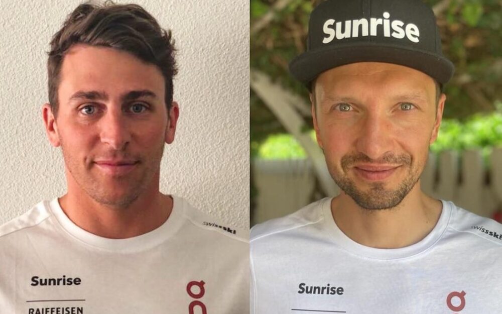 Jean Frederic Chapuis (links) und Stefan Thanei sind neu bei Swiss Ski. – Foto: Instagram 