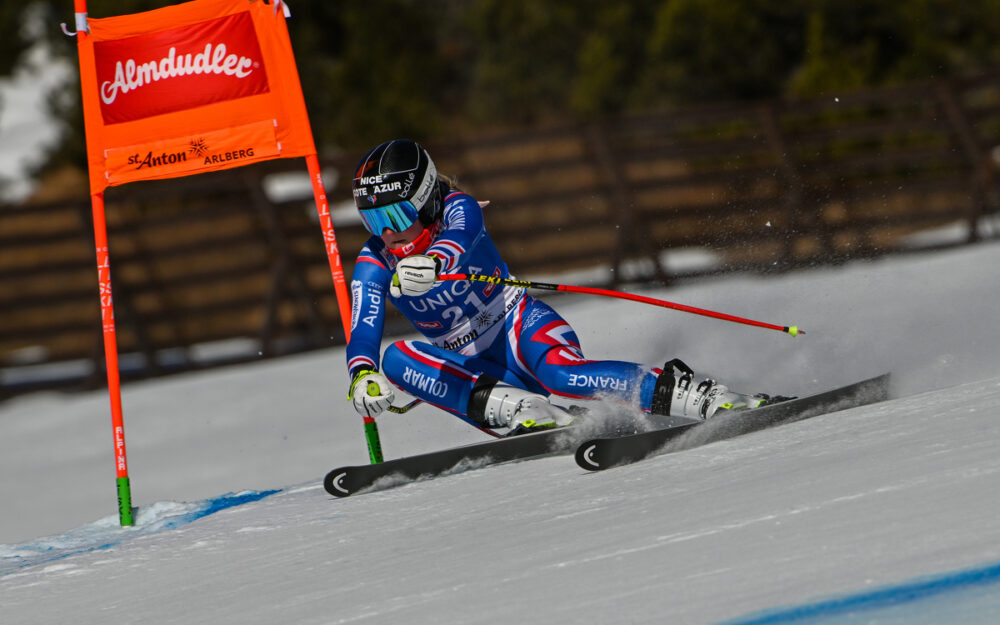 EC: Karen Smadja Clement gewinnt den Super-G von Zinal