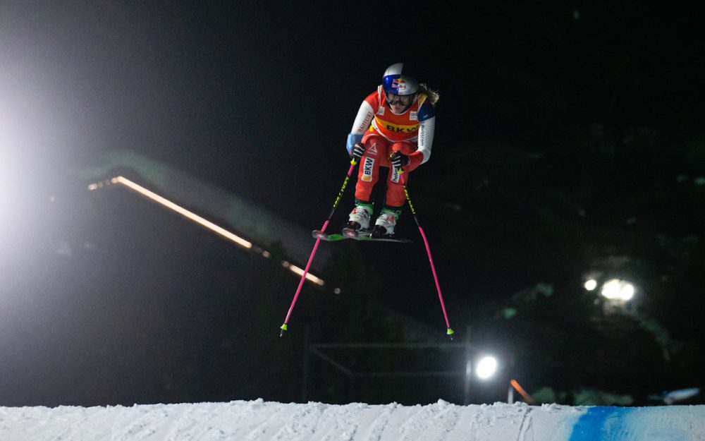 Einmal mehr liefert Fanny Smith das beste Resultat für das Swiss-Ski-Team. - Foto: GEPA pictures