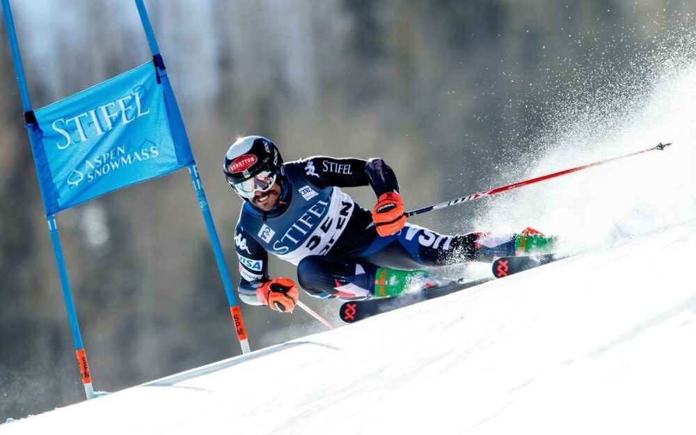 US-Riesenslalom-Spezialist fällt länger aus George Steffey. – Foto: GEPA pictures