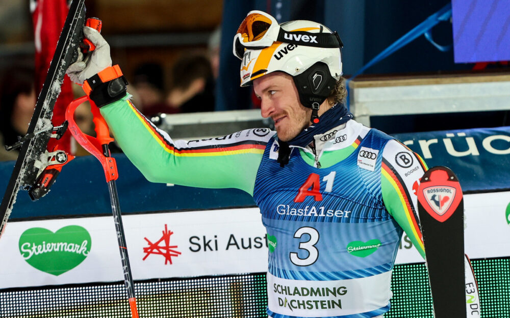 Kitzbühel-Sieger Linus Strasser schlägt auch auf der Planei zu Linus Strasser gewinnt nach dem Kitzbühel-Slalom auch in Schladming. – Foto: GEPA pictures