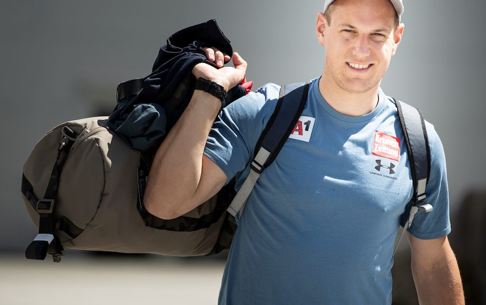Die ÖSV-Nationalmannschaft ist etwas grösser geworden Otmar Striedinger hat seine Tasche für die Nationalmannschaft gepackt. – Foto: GEPA pictures