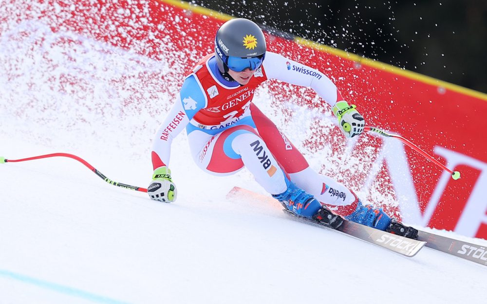 Jasmina Suter darf nach St. Moritz 2017 zum zweiten Mal an einer WM teilnehmen. – Foto: GEPA pictures