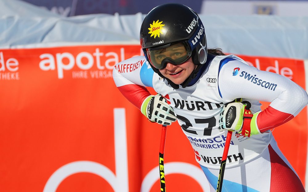 EC: Jasmina Suter verhindert vierfachen ÖSV-Triumph Jasmina Suter wird im Sarntal hinter Franziska Gritsch Zweite. – Foto: GEPA pictures