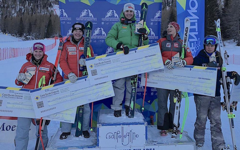 Juliana Suter – nach Platz 3 vom Donnerstag reichte es im Val di Fassa sogar für Rang 2. – Foto: zvg / Swiss Ski