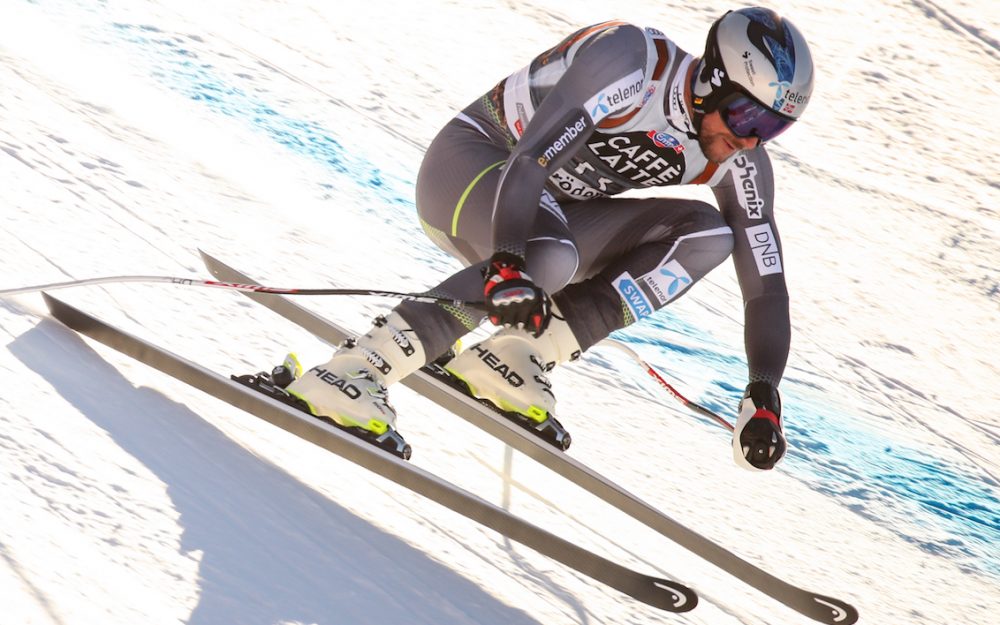 Aksel Lund Svindal, der Mann, der in Val Gardena schneller fährt als sein Schatten. – Foto: GEPA pictures