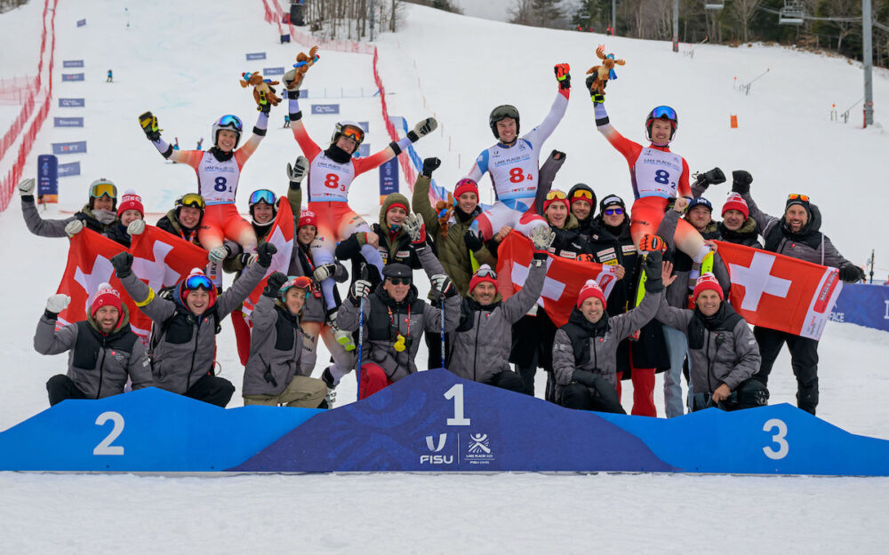 Das Schweizer Team in Feierlaune. – Foto: zvg