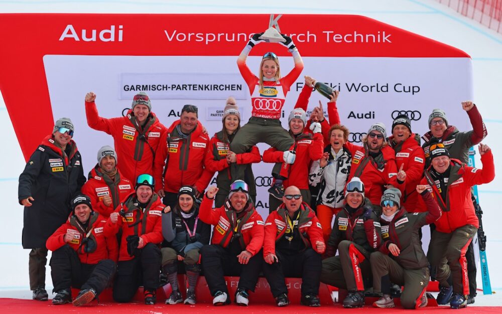Swiss Ski mit 11 Frauen und 13 Männern bei der Ski-WM dabei Swiss Ski – auch an den Weltmeisterschaften mit Grund zum Jubeln? – Foto: GEPA pictures