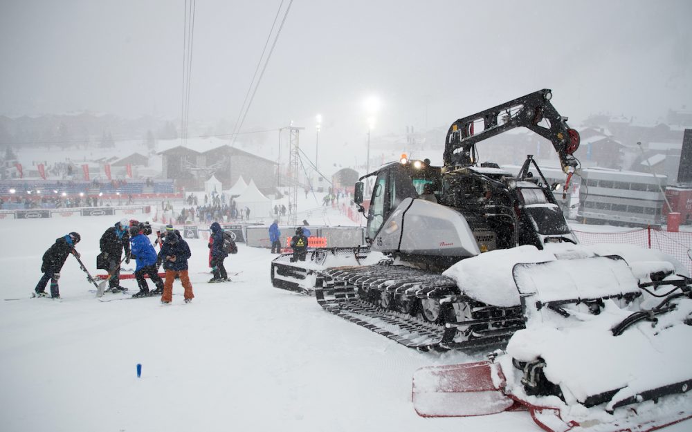 Ein Blick in die Zukunft? Val d'Isère erwartet ab Freitag heftige Schneefälle. – Foto: GEPA pictures