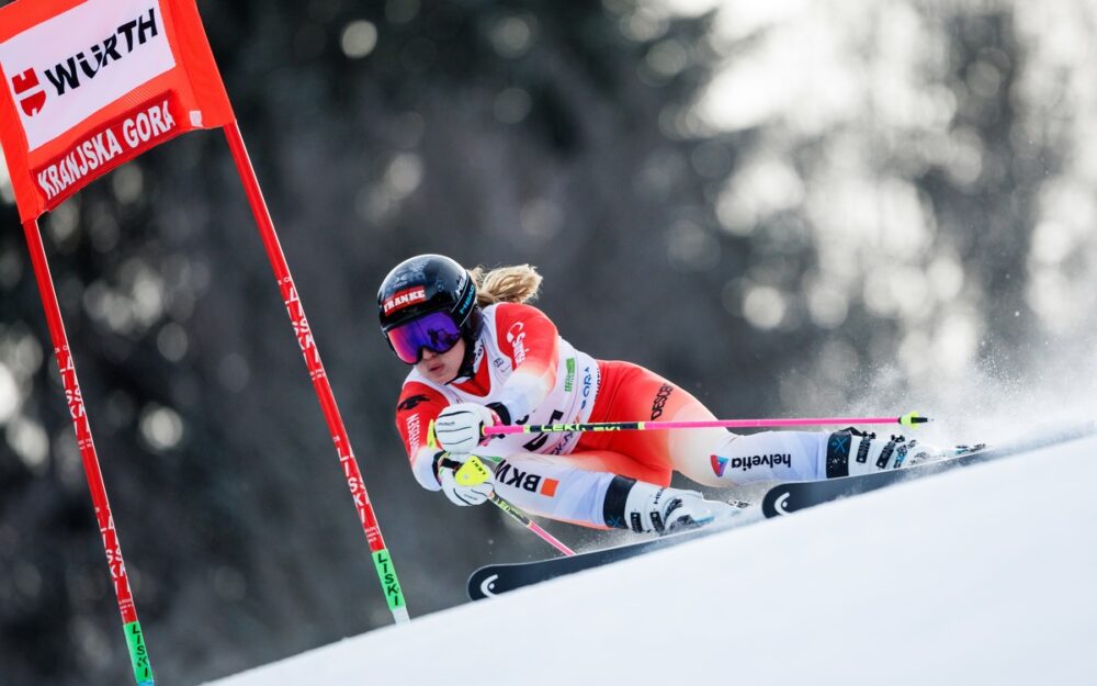 EC: Zweiter Europacup-Erfolg für Vanessa Kasper Vanessa Kasper. – Foto: GEPA pictures