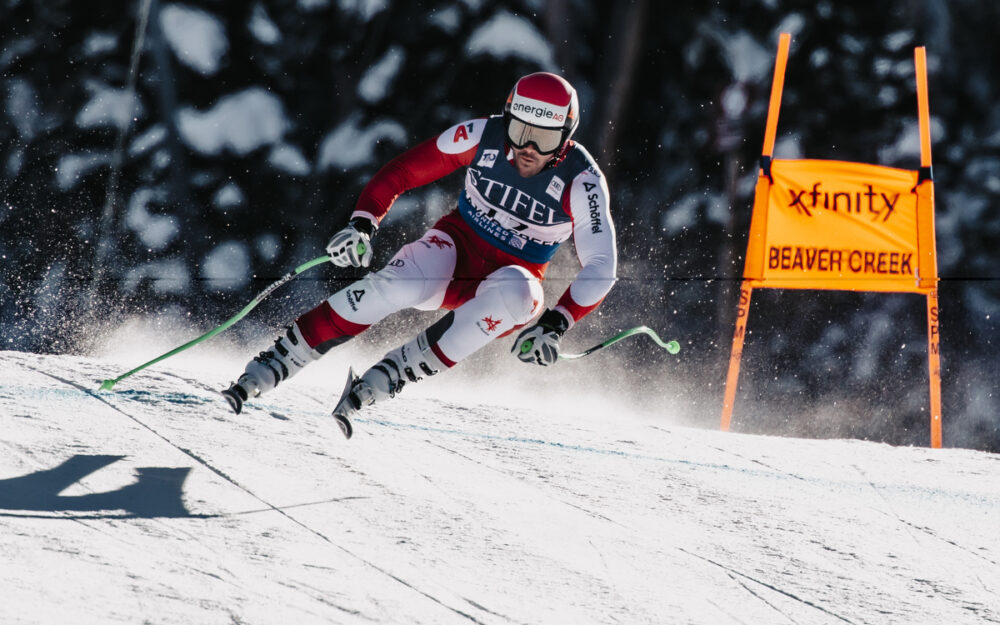 Vincent Kriechmayr Schnellster im zweiten Beaver-Creek-Training Vicent Kriechmayr war im zweiten Abfahrtstraining auf der Raubvogel-Piste der Schnellste. – Foto: GEPA pictures
