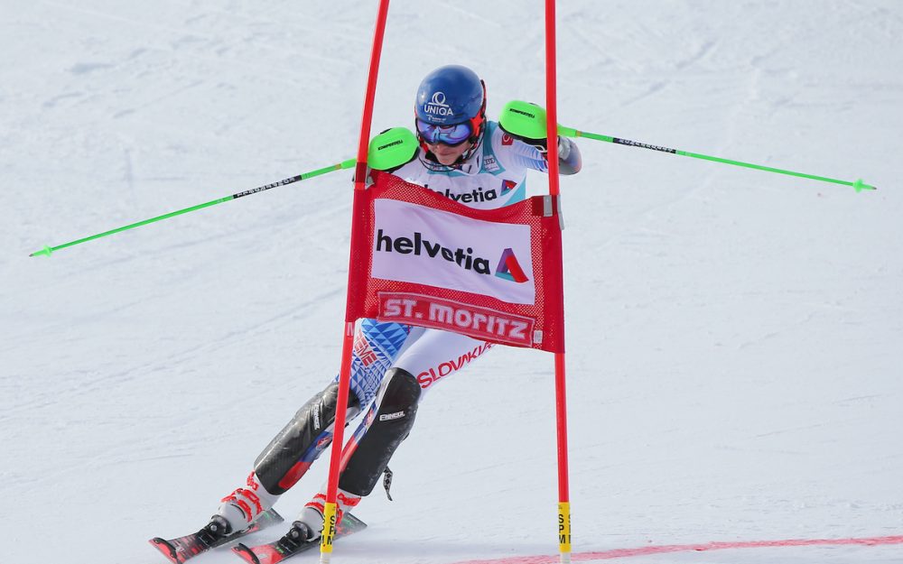 Petra Vlhova gewinnt in St. Moritz das Parallel-Rennen. – Foto: GEPA picutres