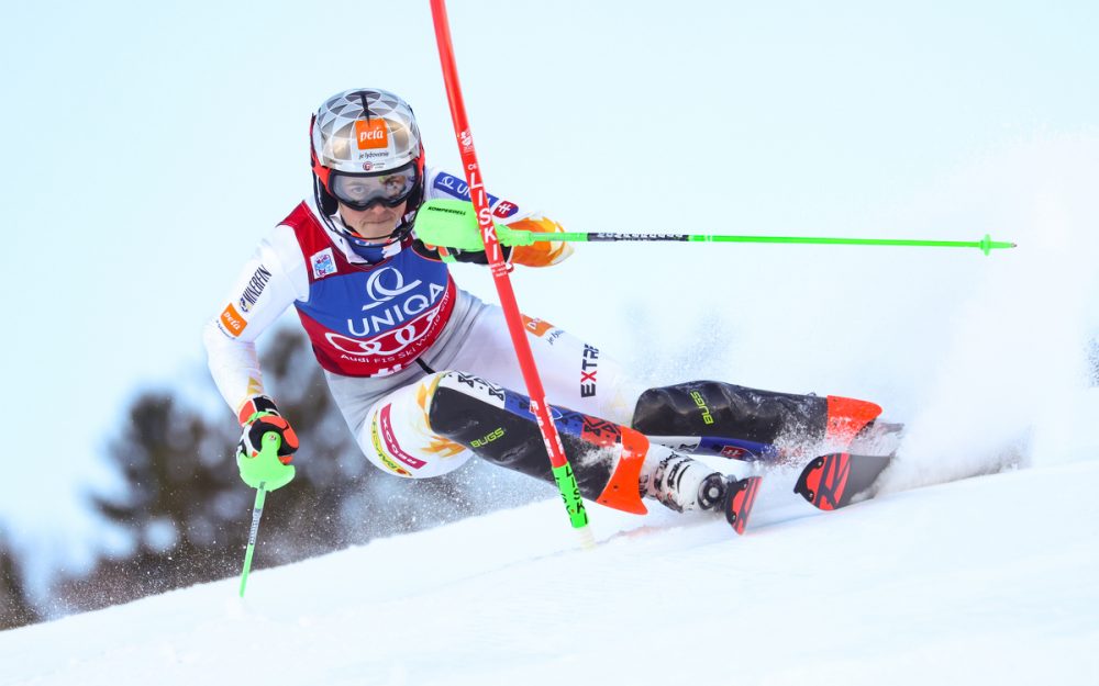 Petra Vlhova geht als Führende des Lienzer Slaloms in die Pause