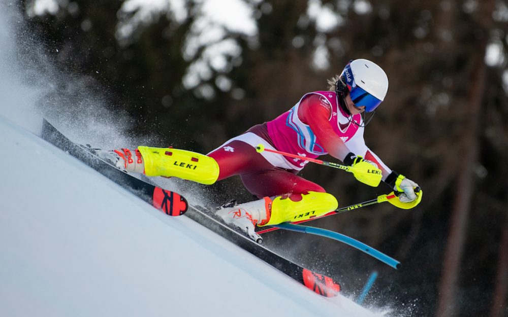 Lena Volken unterwegs zur Silbermedaille. – Foto: OIS/IOC