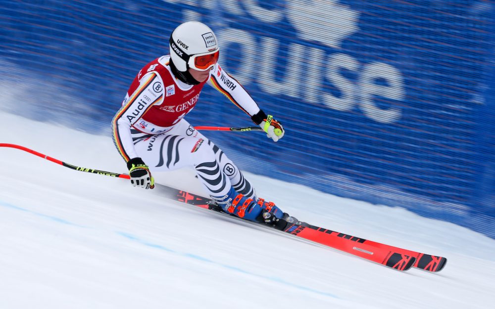 Die Deutsche Kira Weidle lieferte im 2. Training von Lake Louise die schnellste Zeit ab. – Foto: GEPA pictures