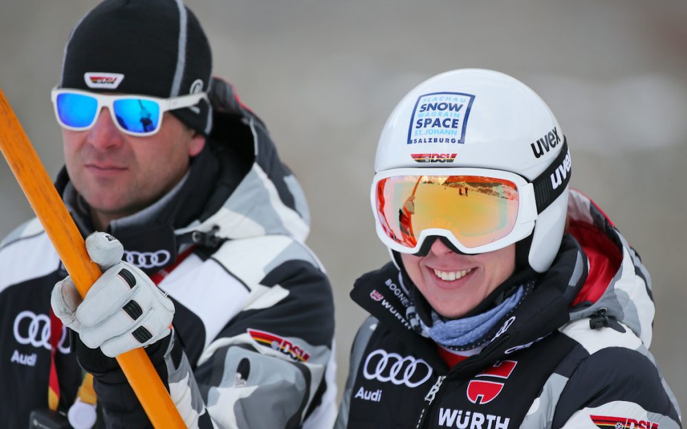 Kira Weidle Trainingsschnellste in Altenmarkt-Zauchensee