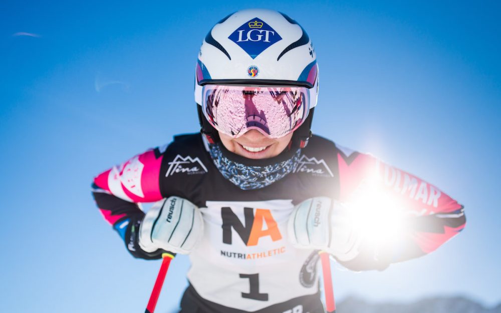 Der Blick in die Zukunft ist noch nicht ganz klar – zumindest in Sachen Riesenslalom für Tina Weirather. – Foto: GEPA pictures