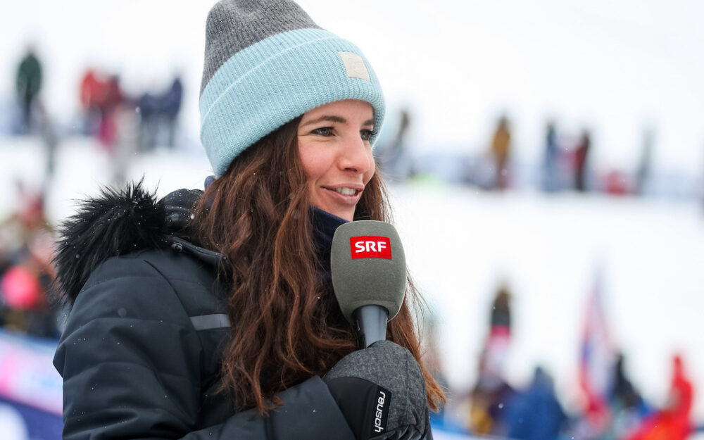 Tina Weirather, Ski-Expertin des Schweizer Fernsehens, verkündet über Instagram Babynews. – Foto: GEPA pictures