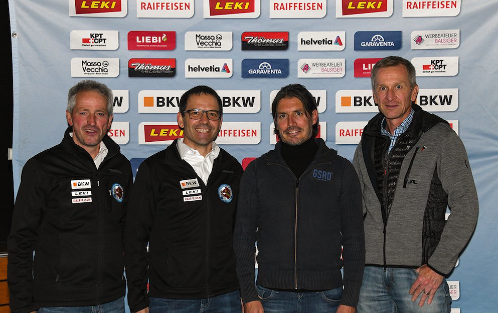 Johny Wyssmüller, Thomas Jampen, Andreas Gerber und Stefan Hubacher (v.l.). – Foto: zvg / RK-photography