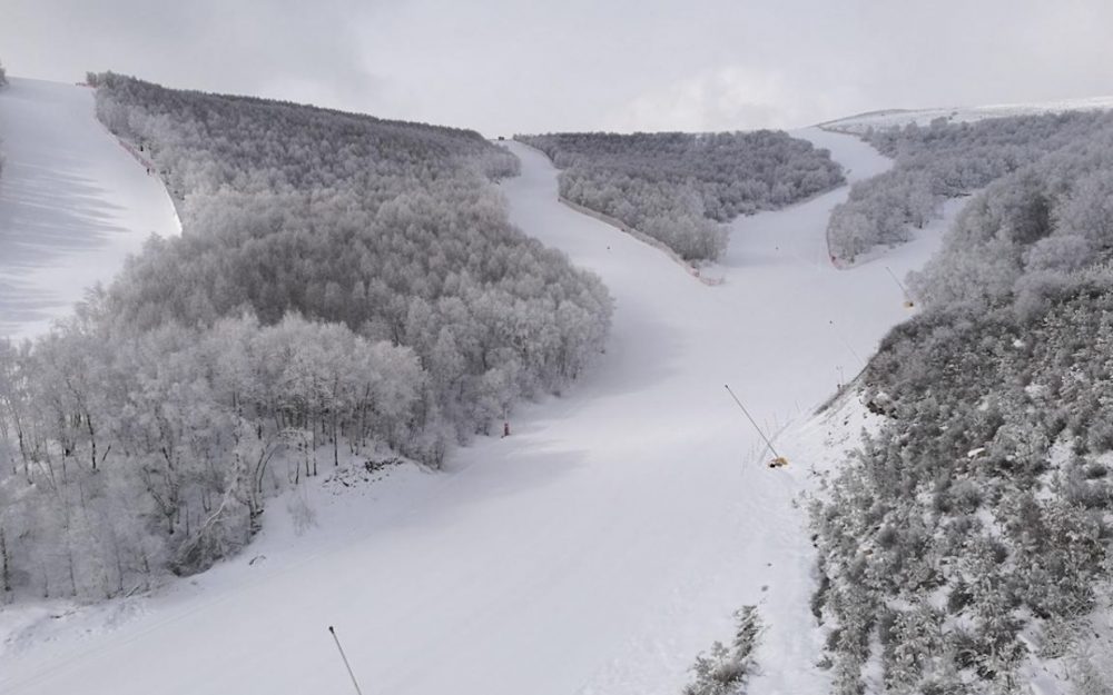 In Yanqing werden 2020 die Olympischen Skirennen stattfinden. – Foto: zvg / beijing2022.cn