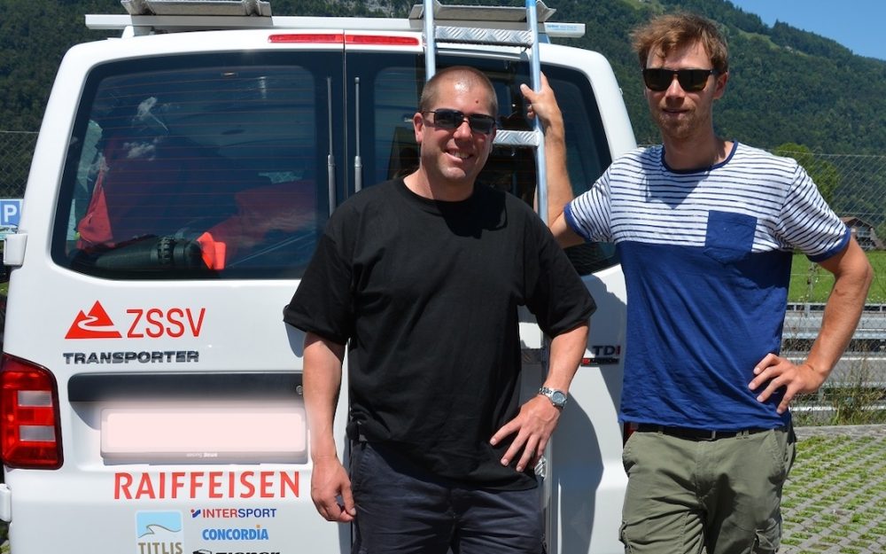 Meck Zurfluh und Jonas Magne, die beiden neuen Junioren-Trainer des ZSSV. – Foto: zvg / ZSSV
