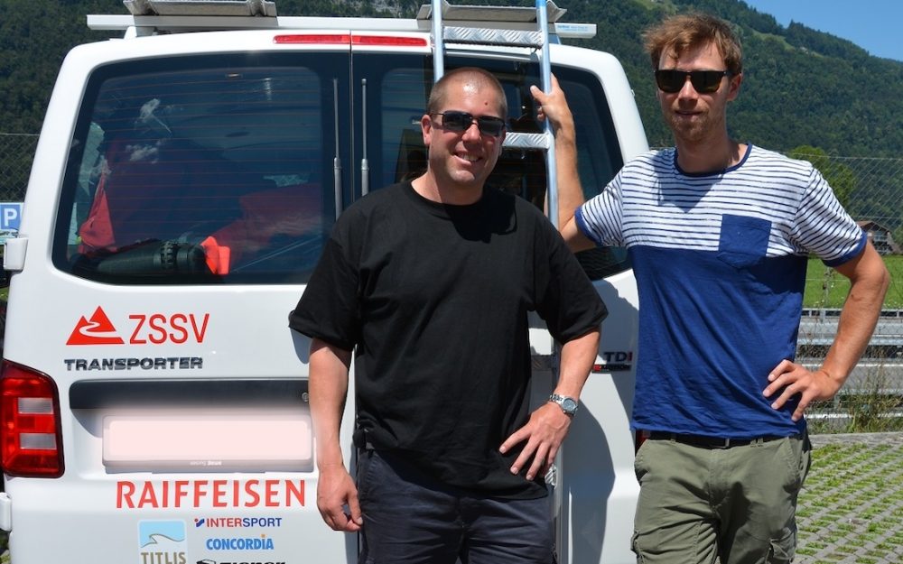 ZSSV: Trainerteam für die Junioren komplett Meck Zurfluh und Jonas Magne, die beiden neuen Junioren-Trainer des ZSSV. – Foto: zvg / ZSSV