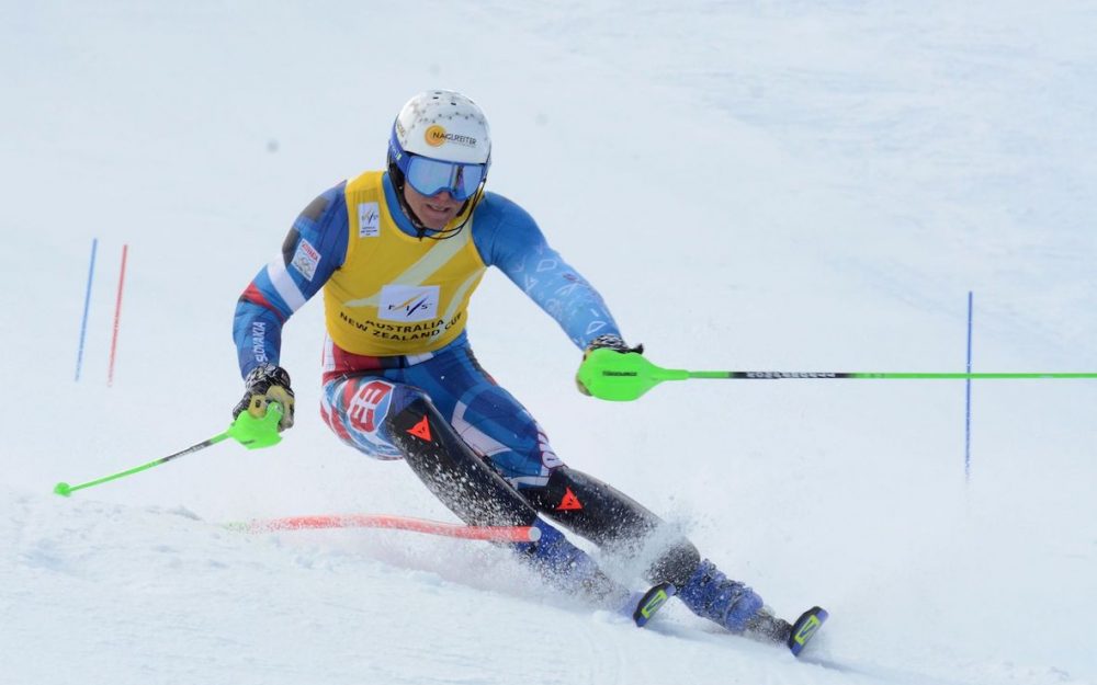Dreifachsieg für Adam Zampa – er gewinnt den Slalom, die Slalomwertung und die Gesamtwertung. – Foto: Marty Barwood