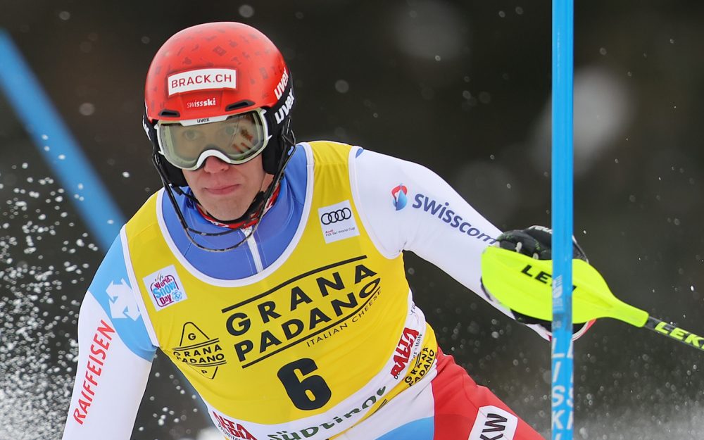 Ein Slalom-Leckerbissen der besonderen Art Ramon Zenhäusern ist in Crans Montana mit von der Partie. – Foto: GEPA pictures