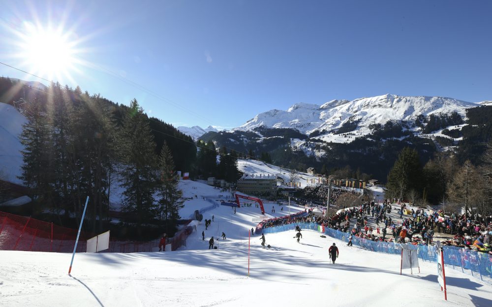 Womöglich wird der Slalomhang in Wengen im Jahr 2021 nicht für ein Weltcup-Rennen präpariert. – Foto: GEPA pictures