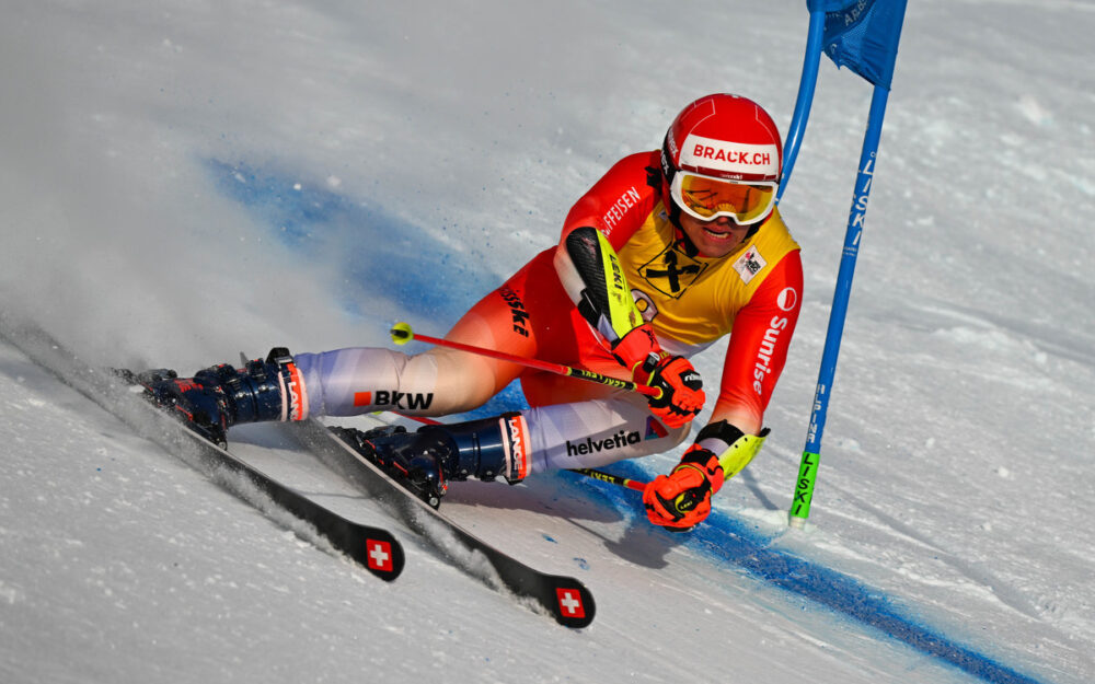 Erster Weltcup-Einsatz für Sandro Zurbrügg in Val d’Isère Sandro Zurbrügg. – Foto: GEPA pictures