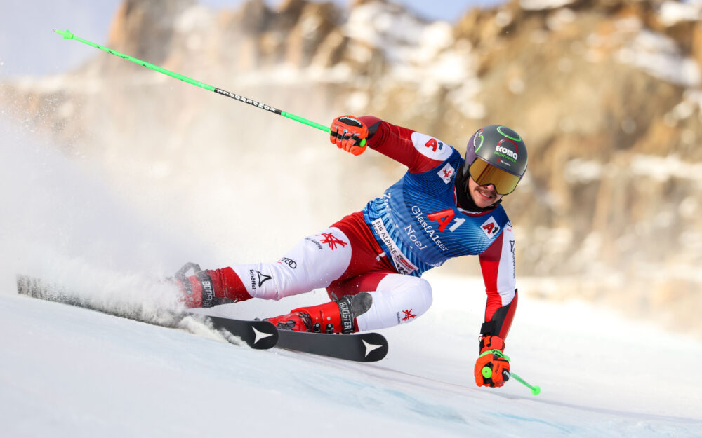 Noel Zwischenbrugger kommt in Val d'Isère zum Weltcup-Debut. – Foto: GEPA pictures