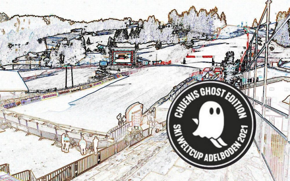 Adelboden macht sich für die "Chuenis Ghost Edition 2021" bereit. – Fotos: GEPA pictures / www.weltcup-adelboden.ch