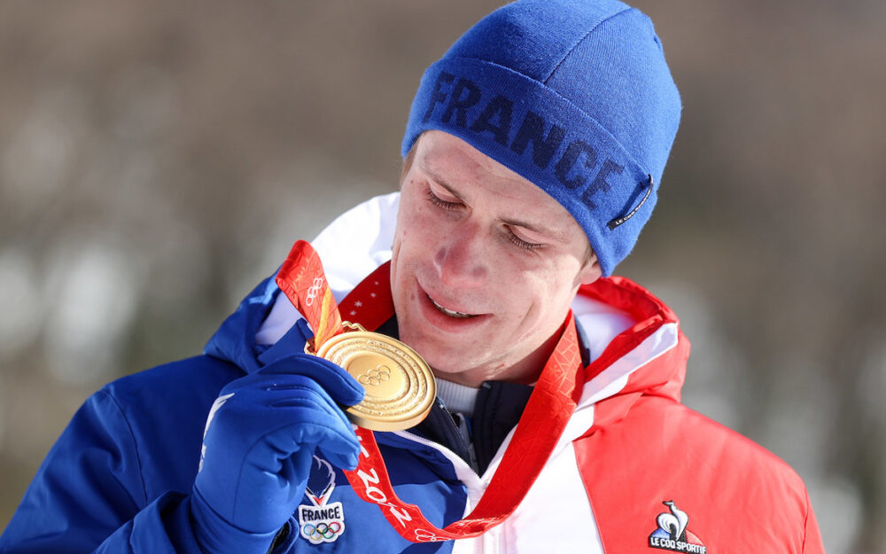 Clement Noel sicherte Frankreich bei den Spielen in Peking Olympia-Gold im Slalom. – Foto: GEPA pictures