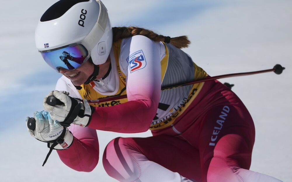 Die Isländerin Hofi Dora Fridgeirsdottir. – Foto: GEPA pictures