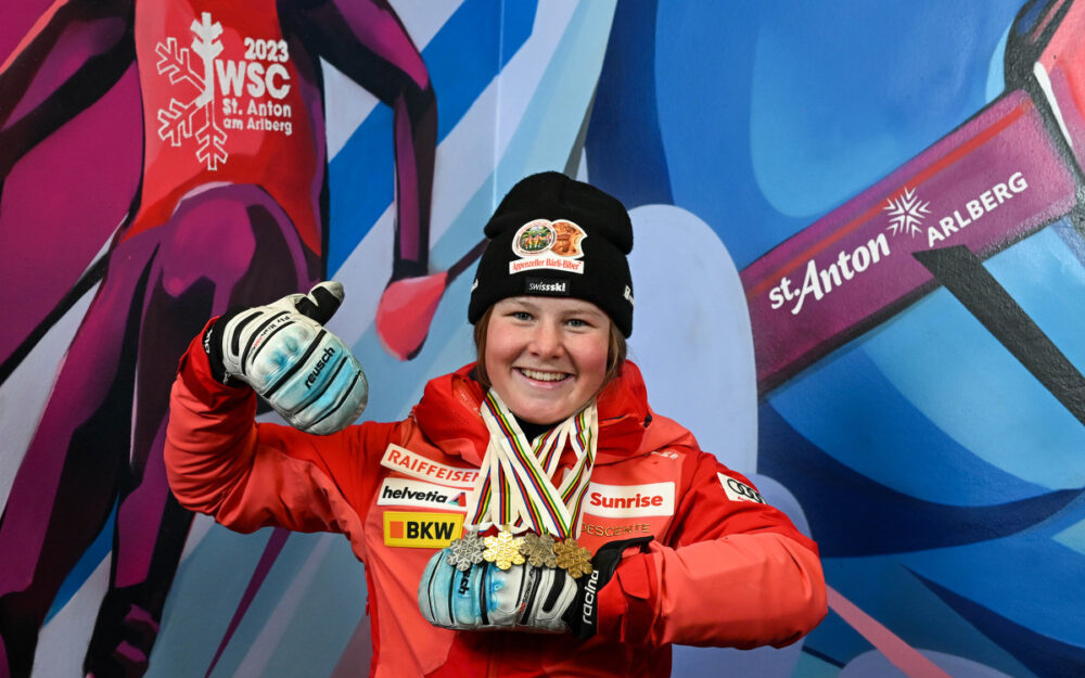 Junioren-Weltmeisterin Stefanie Grob. – Foto: GEPA pictures