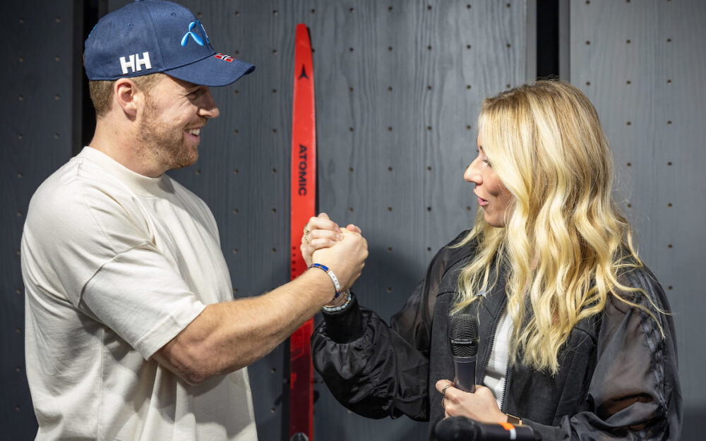 Aleksander Aamodt Kilde: „Ich bin bereit, die Herausforderungen anzunehmen“ Aleksander Aamodt Kilde und Mikaela Shiffrin: beide sind derzeit verletzt. – Fotos: GEPA pictures