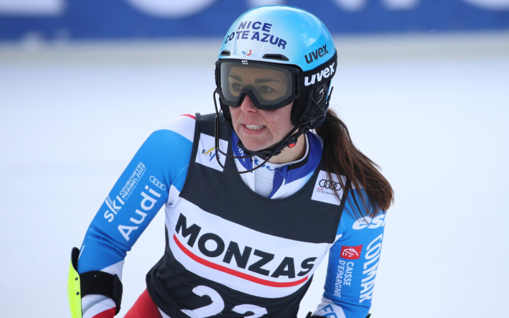 Der Slalom von Are war der letzte Auftritt von Nastasia Noens Nastasia Noens. - Foto: GEPA pictures