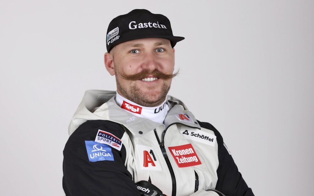 Stefan Rieser – der Mann, mit dem schönsten Schnauzbart im Weltcup. – Foto: GEPA pictures