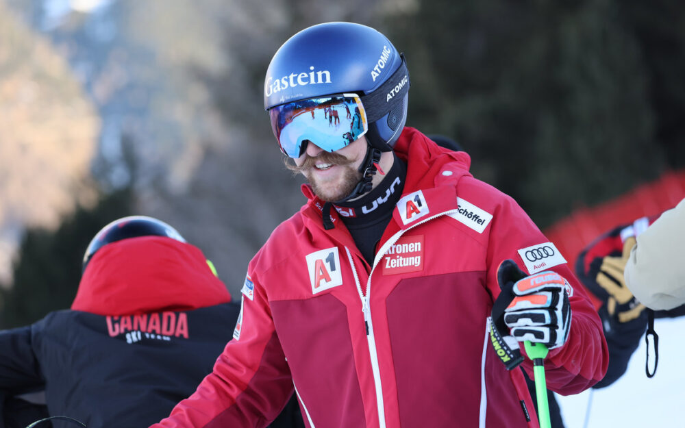 Schnauzträger Stefan Rieser vor dem Weltcup-Debut Stefan Rieser. – Foto: GEPA pictures